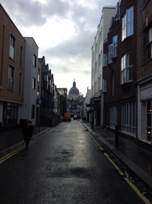 Brompton Oratory from Montpelier Street, SW7